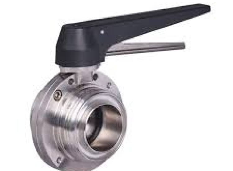 VAN BƯỚM INOX VI SINH – ĐẦU HÀN / ĐẦU REN NGOÀI  EUROBINOX | BUTTERFLY VALVES – WELDING AND MALE ENDS