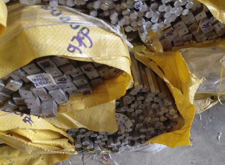 THANH LỤC GIÁC INOX 304|316 PHI 8 |S304|316 Stainless Steel Hexagon Bar | Diameter 8 mm