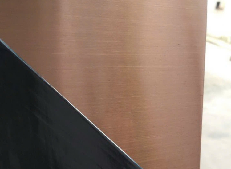 TẤM INOX XƯỚC NÂU