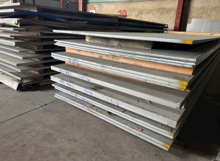 TẤM INOX 304/304L-NO1 DÀY 55MM