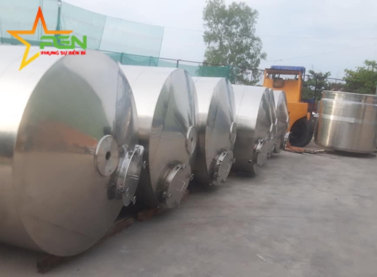 GIA CÔNG BỒN BỂ INOX CÔNG NGHIỆP