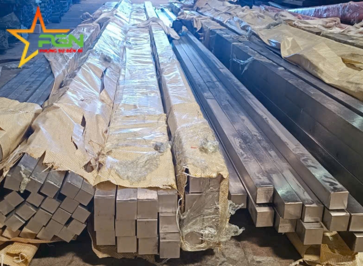 THANH LÁP VUÔNG ĐẶC INOX 304|316 - 40x40|Stainless Steel Square Bar 40 x 40 - 304|316